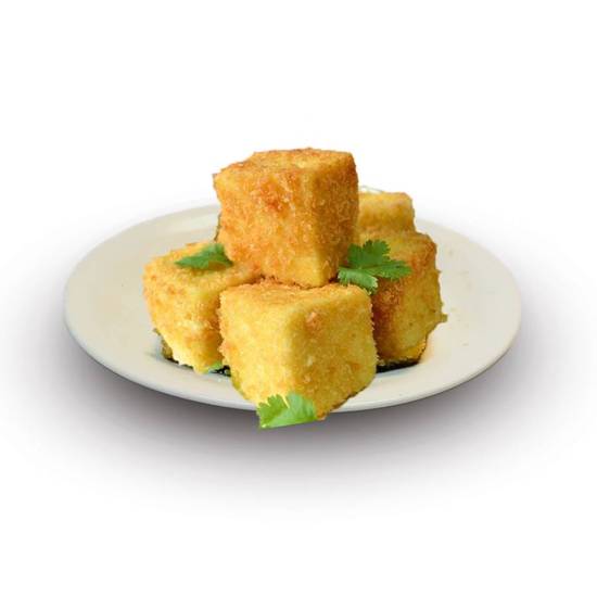 Fried Tofu with Garlic Sauce 老皮嫩肉
